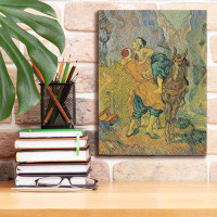 Wildon Home® Wildon Home® 'Der Barmherzige Samariter' By Vincent Van Gogh, Giclee Canvas Wall Art