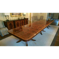 Leighton Hall Furniture Extendable Dining Table