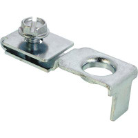 Prime-Line Bi-Fold Door Top Or Bottom Pivot Bracket, Fits 3/8 In. Pin, Steel (4-Pack)
