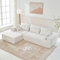 Latitude Run® Modern Minimalist Style Couch, Installation-free sofa