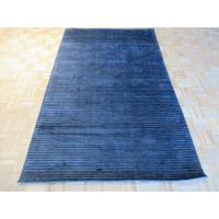 Red Barrel Studio One-of-a-Kind Elbridge Hand-Knotted Blue 5' x 8'1" Wool Area Rug