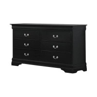 Darby Home Co Louis Philippe Rectangular 6-drawer Dresser
