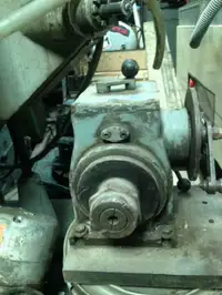 Indexible  head, 4-1/2 centre height, used on Milling machine