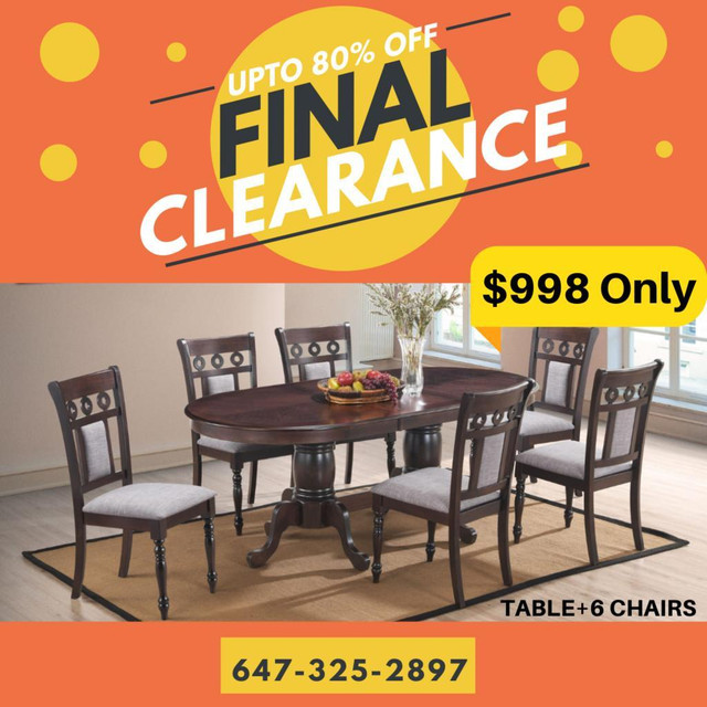 Dining Set Sale !! in Dining Tables & Sets in Hamilton