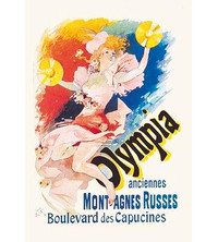 Buyenlarge 'Olympia Anciennes' by Jules Cheret Vintage Advertisement