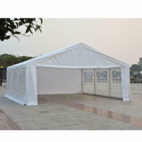 20’x20’ Heavy-duty Large Outdoor Garage Wedding Party Event Tent Patio Gazebo Canopy w/ Removable Sidewall commercial