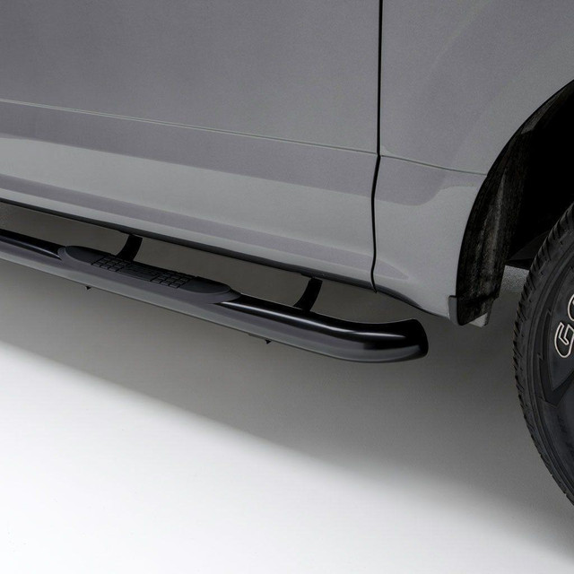 ARIES 3 Round Black Side Step Bars | Dodge RAM Ford F150 F250 F350 Bronco Ranger Tundra Tacoma Silverado GMC Sierra  Jee in Other Parts & Accessories - Image 2