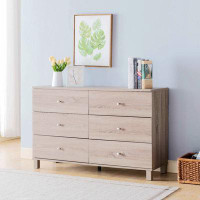 Millwood Pines Dresser With 6 Drawers