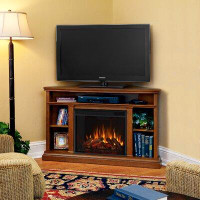 Real Flame Churchill 51" Corner Electric Fireplace TV Stand by Real Flame