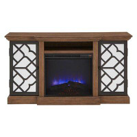 Kingstown Home Leisa TV Stand for TVs up to 55" with Fireplace Included