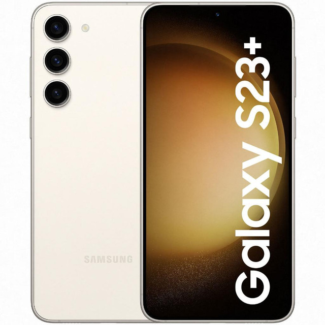 Samsung Galaxy S23+ 5G 256GB SM-S916WZEAX - CREAM -  WE SHIP EVERYWHERE IN CANADA ! - BESTCOST.CA in Cell Phones