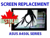 Screen Replacement for ASUS A450L Series Laptop