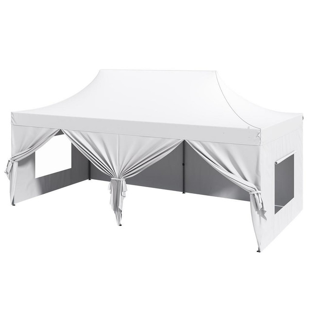 NEW 10X20 POP UP CANOPY TENT CAMPING EVENT GAZEBO 1020PTP in Other in Alberta - Image 3
