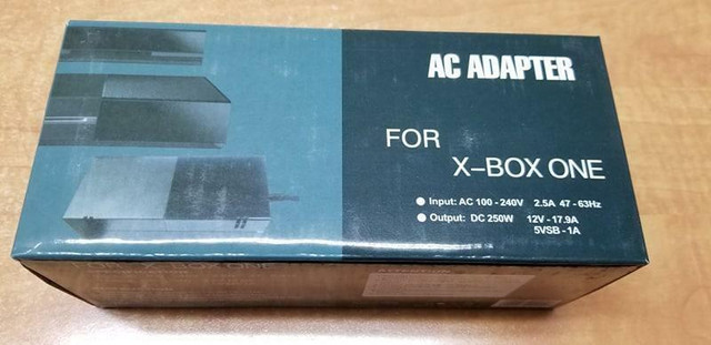 XBOX ONE Prise de courant (AC Adapter Power supply) générique NEUF, garantie de 30 jours! dans XBOX One  à Ville de Québec