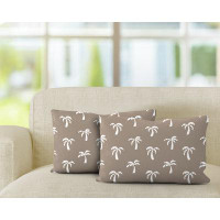 Bayou Breeze Palmetto Palm Tree Indoor/Outdoor Square Pillow