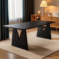 ABPEXI Solid wood Rectangular Dining Table