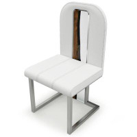 Arditi Collection Atrani Leather Upholstered Side Chair