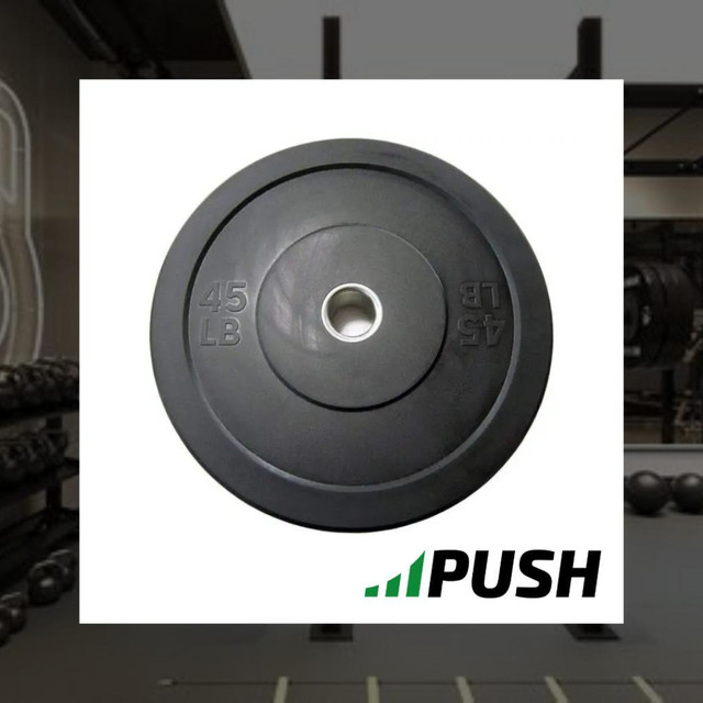 DISCOUNTED  160lb HD Bumper Plate Set in Exercise Equipment in Ottawa - Image 2