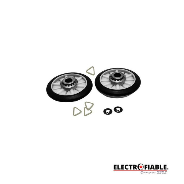 349241T Dryer Rear Drum Rollers 2 PACK in Washers & Dryers - Image 2