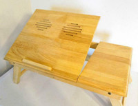 Wooden Folding Laptop Table - Children Study Coffee Table - Bed Table - $45.00