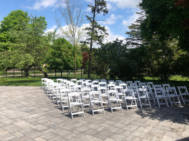 RESIN FOLDING CHAIR RENTALS [PHONE CALLS ONLY 647xx479xx1183] in Other in Toronto (GTA) - Image 2