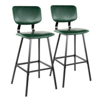 17 Stories Foundry Contemporary Barstool - Set Of 2