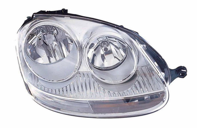 Head Lamp Passenger Side Volkswagen Rabbit 2006-2009 High Quality , VW2503127 in Auto Body Parts
