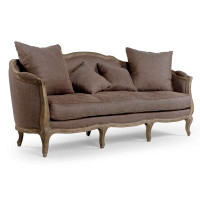 One Allium Way Claes 85" Recessed Arm Sofa with Reversible Cushions