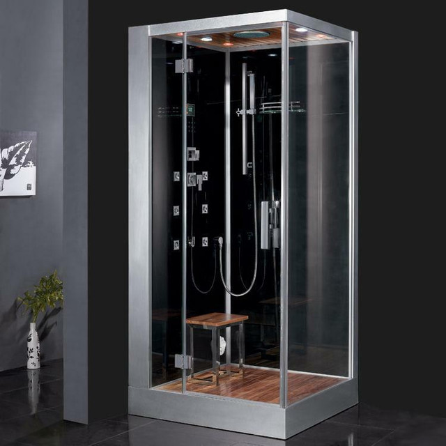 DZ960F8-W Steam Shower 39 x 35.4x 89  6KW in White or Black ( Left or Right ) in Plumbing, Sinks, Toilets & Showers