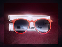 Guy Laroche College II E45 Red 80s Vintage Sunglasses [NEW]