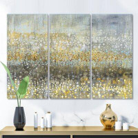 Made in Canada - East Urban Home 'Glam Rain Abstract IV' Painting Multi-Piece Image on Canvas