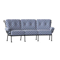 Woodard Terrace 114" Wide Patio Sofa with Cushions