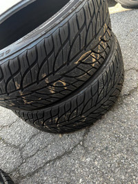 TWO LIKE NEW 225 / 40 R19 GENERAL G MAX TIRES SALE !!