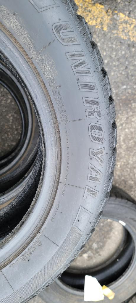 215/60/16 4 pneus hiver uniroyal excellent état in Tires & Rims in Greater Montréal - Image 3