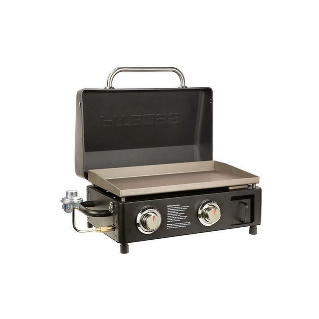 Pit Boss® Sportsman 2-Burner Tabletop Griddle.  2 Burner 320 Squ In ( Cover Included ) in BBQs & Outdoor Cooking - Image 4