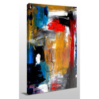 Made in Canada - Picture Perfect International "Suspicious II" by Tom Fedro Painting Print on Wrapped Canvas