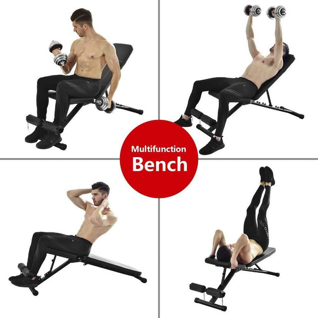 HUGE Discount Today! Magic Fit 7 Levels Foldable Weight Bench, Exercise Training Bench Adjustable | FAST, FREE Delivery in Exercise Equipment - Image 4