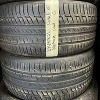 275 40 21 2 Continental RF SportContact Used A/S Tires With 90% Tread Left