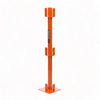 IPS PRO GUARD 70-8020 40 X 2, 39 POST KIT, WITH 8 BASE, POWDER-COATED STEEL + FREE SHIPPING + 1 YEAR WARRANTY