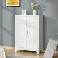 Storage Cabinet 29.5" x 13" x 43.3" White