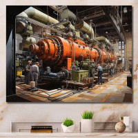 Williston Forge Power Plants Powerful Energies I - Architecture Canvas Wall Art