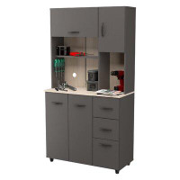 Latitude Run® Latitude Run® 3-Drawer 6-Shelf Garage Storage Cabinet