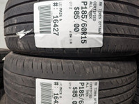 P185/60R15  185/60/15  CERTIFIED ALL TREK  ( all season / summer tires ) TAG # 16427