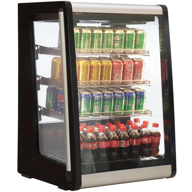 Brand New Counter Top 25 Angled Glass Refrigerated Pastry Display Case in Other Business & Industrial - Image 2