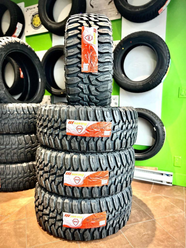 LT33X12.5R22 MUD-TERRAIN TIRES FOR SALE! @MillTire Kelowna LT3312.522 LT33/12.5/22 in Tires & Rims in Kelowna