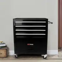 WFX Utility™ Steel Frame Tool Cabinet with Side Handle and Storage Drawers