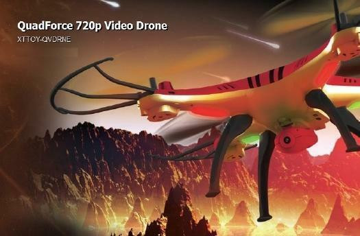 XTREEM QuadForce 720p Video Drone in Toys & Games in West Island