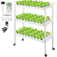 NEW HYDROPONICS GROWING SYSTEM 108 SITE 3 LAYER INDOOR GROW KIT 523557