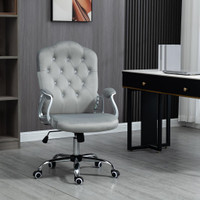 Office Chair 24" x 26" x 44.9" Grey