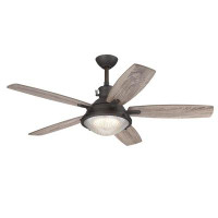 Westinghouse Lighting Canada Westinghouse Oyster Bay 52" Indoor Ceiling Fan With Dimmable LED Light Fixture
